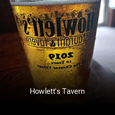 Howlett's Tavern opening hours