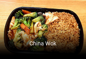 China Wok opening hours