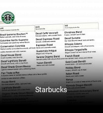 Starbucks open hours