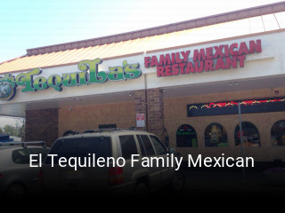 El Tequileno Family Mexican open hours