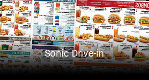 Sonic Drive-in opening hours