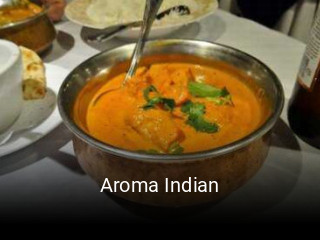 Aroma Indian open hours