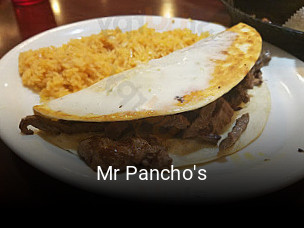 Mr Pancho's opening hours