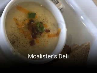 Mcalister's Deli opening hours