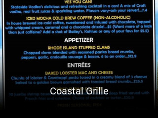 Coastal Grille open hours