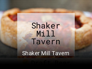 Shaker Mill Tavern open hours