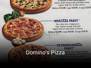 Domino's Pizza open hours