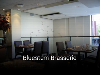 Bluestem Brasserie opening hours