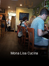 Mona Lisa Cucina opening hours