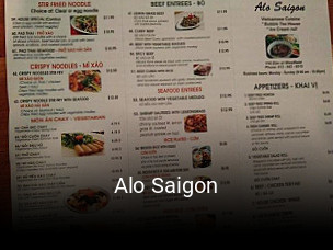 Alo Saigon opening hours