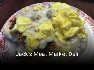 Jack's Meat Market Deli opening hours