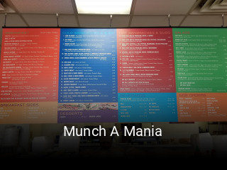 Munch A Mania opening hours