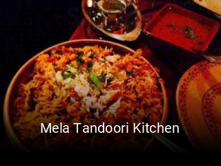 Mela Tandoori Kitchen opening hours