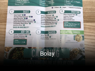 Bolay open hours