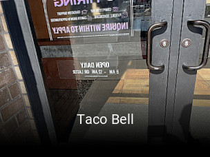 Taco Bell open hours