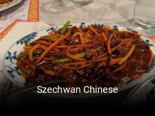 Szechwan Chinese open hours