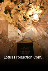 Lotus Production Complete Wedding Event Services Llc open hours