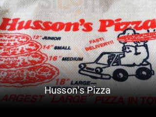 Husson's Pizza open hours