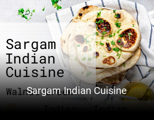 Sargam Indian Cuisine open hours