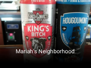 Mariah's Neighborhood open hours