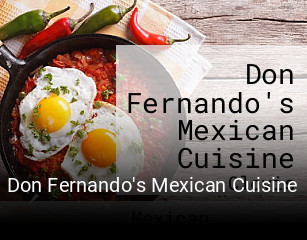 Don Fernando's Mexican Cuisine open hours