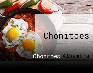 Chonitoes open hours