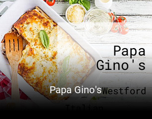 Papa Gino's open hours