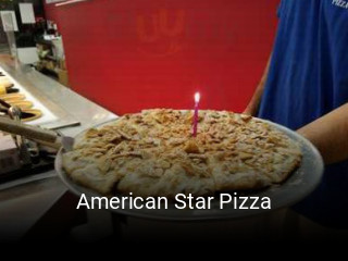 American Star Pizza opening hours