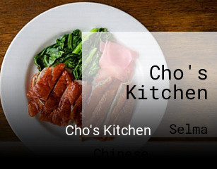 Cho's Kitchen opening hours