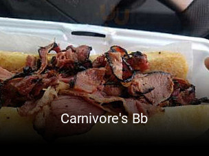 Carnivore's Bb open hours