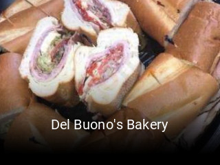 Del Buono's Bakery opening hours