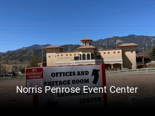 Norris Penrose Event Center opening hours