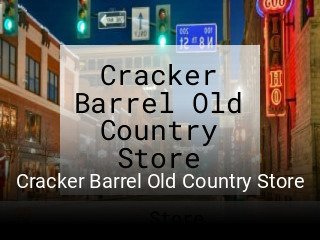 Cracker Barrel Old Country Store opening hours