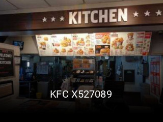 KFC X527089 opening hours