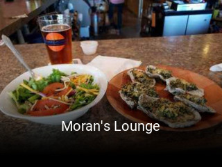 Moran's Lounge opening hours