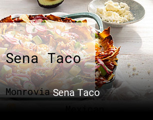 Sena Taco opening hours