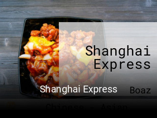 Shanghai Express opening hours