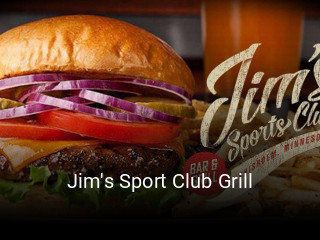 Jim's Sport Club Grill opening hours