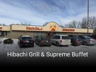 Hibachi Grill & Supreme Buffet open hours