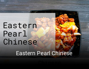 Eastern Pearl Chinese opening hours