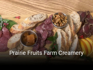 Prairie Fruits Farm Creamery open hours