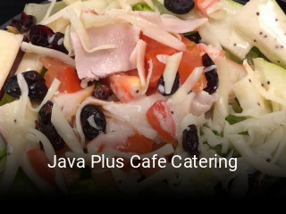 Java Plus Cafe Catering opening hours