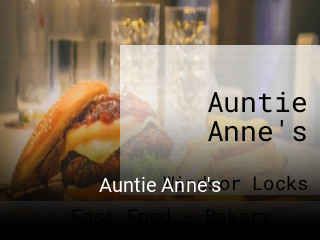 Auntie Anne's opening hours