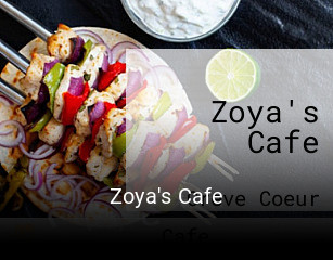 Zoya's Cafe opening hours