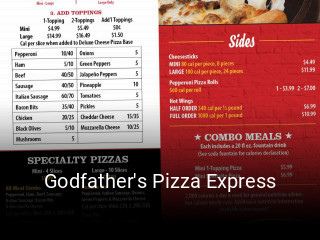 Godfather's Pizza Express open hours