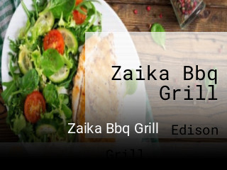 Zaika Bbq Grill opening hours