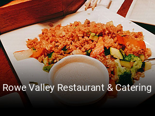 Rowe Valley Restaurant & Catering opening hours