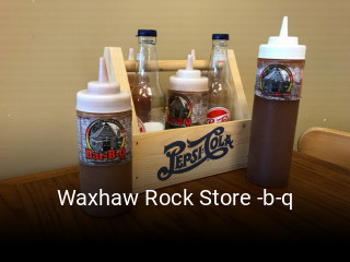 Waxhaw Rock Store -b-q open hours