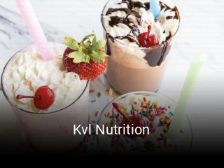 Kvl Nutrition open hours